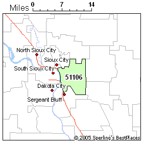 Best Place to Live in Sioux City zip 51106 Iowa