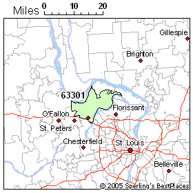 charles zip st map code missouri saint place live