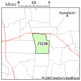 Dallas+tx+zip+code+map