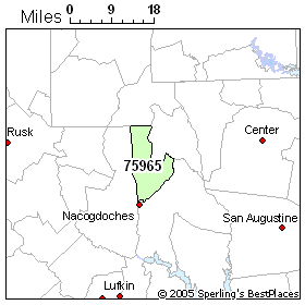 Map Of Nacogdoches