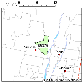 Sun city west az zip code