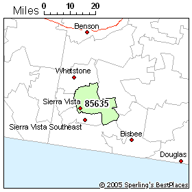 Best Place to Live in Sierra Vista (zip 85635), Arizona
