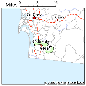 chula vista zip code 91910