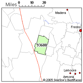 Cantua Creek (zip 93608), California