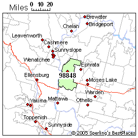 Quincy Washington Map