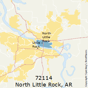 Illustrator map Little Rock Arkansas 3 10