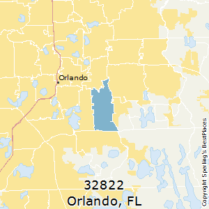 Best Places to Live in Orlando (zip 32822), Florida