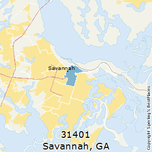 Best Places to Live in Savannah (zip 31401), Georgia