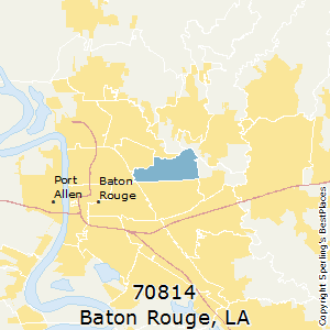 Best Places to Live in Baton Rouge (zip 70814), Louisiana