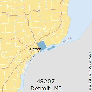 Best Places to Live in Detroit (zip 48207), Michigan