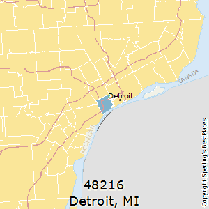 Best Places to Live in Detroit (zip 48216), Michigan