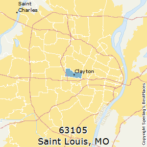 Best Places to Live in Saint Louis (zip 63105), Missouri