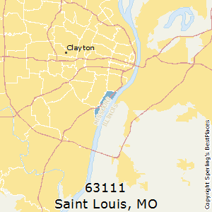 Best Places to Live in Saint Louis (zip 63111), Missouri