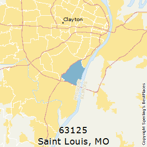 Best Places to Live in Saint Louis (zip 63125), Missouri