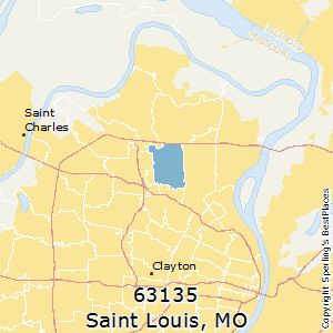 Best Places to Live in Saint Louis (zip 63135), Missouri