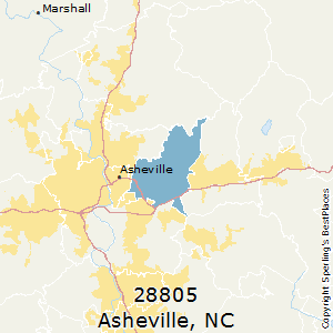 Best Places to Live in Asheville (zip 28805), North Carolina