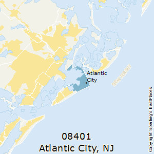 new jersey atlantic city zip code