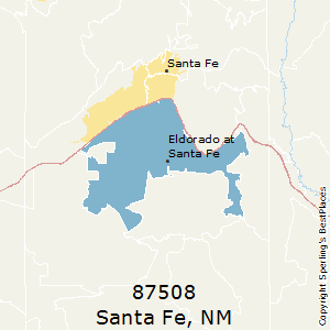 Editable map Santa Fe New Mexico