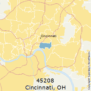 Best Places to Live in Cincinnati (zip 45208), Ohio