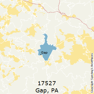 Zip code gap pa * Demographic data is based on information taken from the Census. City of Gap, PA covers 2 Area Codes. Area Code.