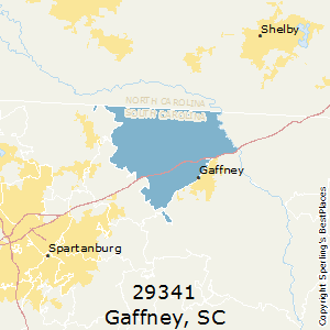 Best Places to Live in Gaffney zip 29341 South Carolina