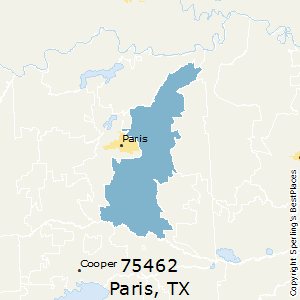 Best Places to Live in Paris zip 75462 Texas