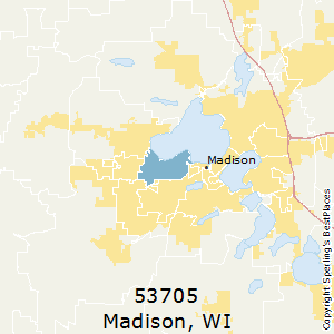Best Places to Live in Madison (zip 53705), Wisconsin
