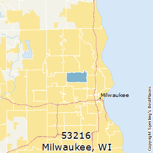Best Places to Live in Milwaukee (zip 53216), Wisconsin