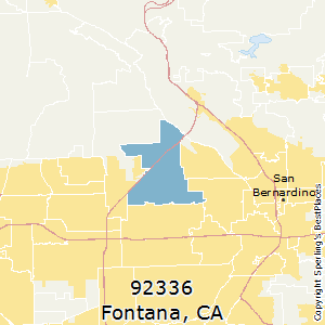 Best Places to Live in Fontana (zip 92336), California