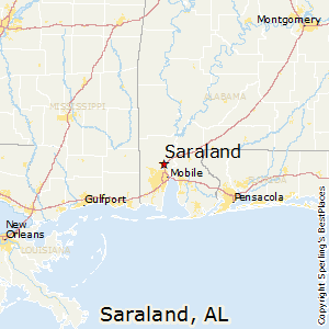 saraland alabama al map bestplaces