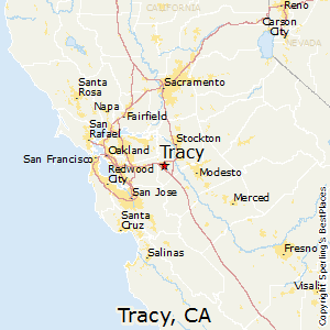 tracy california map ca city tracey places live bestplaces