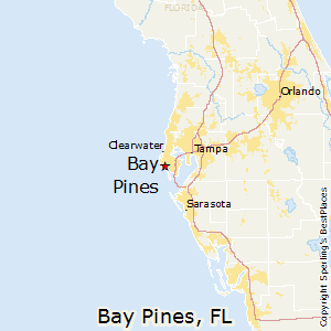 Bay Pines Florida Map United States Map 1204200 FL Bay Pines 