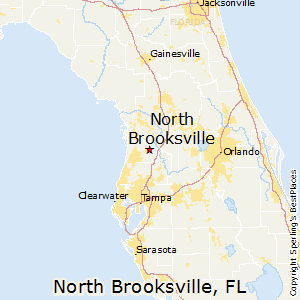 Brooksville Fl Map Of Florida - 1249237 FL North Brooksville