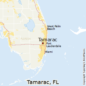 Tamarac Florida Map