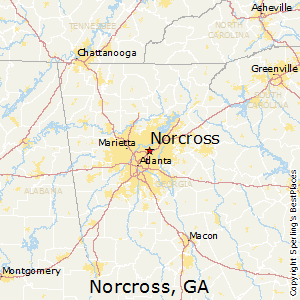 norcross georgia ga map zip bestplaces
