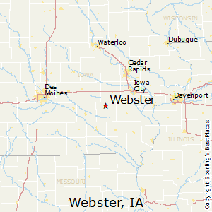 Best Places to Live in Webster, Iowa