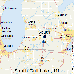 lake gull augusta michigan south map mi maps bestplaces
