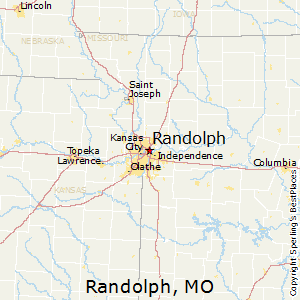 randolph missouri mo map