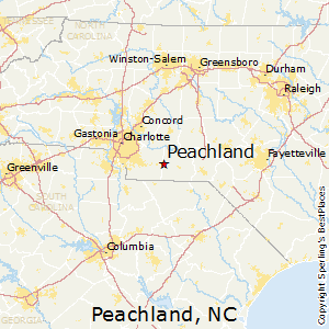 Best Places to Live in Peachland, North Carolina