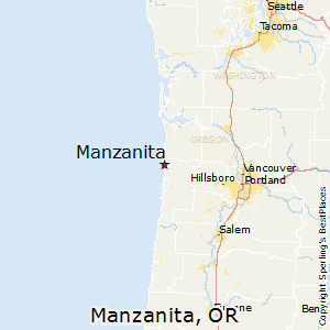Manzanita Mexico Map