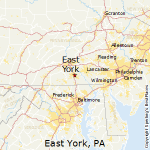 Best Places to Live in East York, Pennsylvania