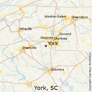 Best Places to Live in York, South Carolina