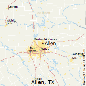 Best Places to Live in Allen, Texas