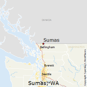 Sumas Washington Map