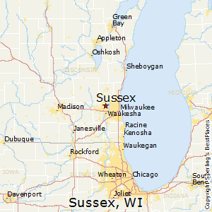 sussex wisconsin wi city map bestplaces