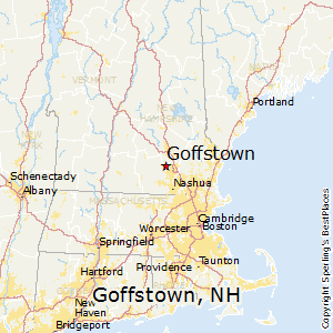 francestown goffstown hampshire nh map bestplaces city maps