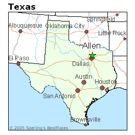 map of allen texas Best Places To Live In Allen Texas map of allen texas