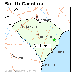 Andrews North Carolina Map Best Places To Live In Andrews, South Carolina