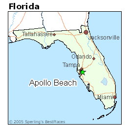Map Apollo Beach Florida 2018
