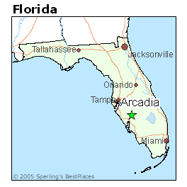 Where Is Arcadia Florida On A Map 2018